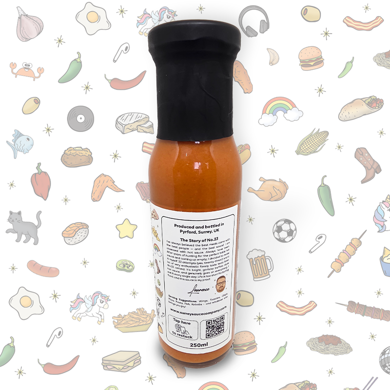 No.23 Garlic Buffalo Hot Sauce